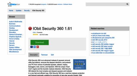 iobit-security-360.updatestar.com