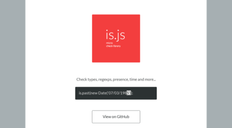 is.js.org