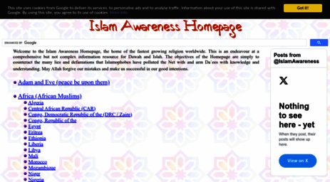 islamawareness.net