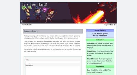 itstoohard.com