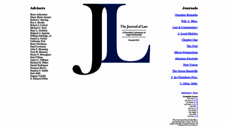 journaloflaw.us