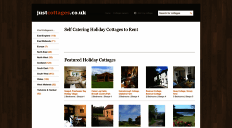 Visit Justcottages Co Uk Self Catering Holiday Cottages To Rent