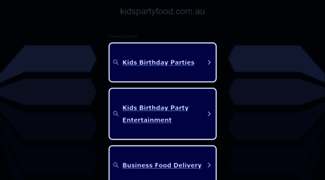 kidspartyfood.com.au