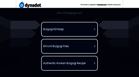 kimchibulgogi.com