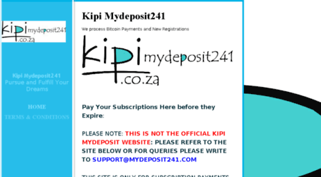 kipimydeposit241.co.za