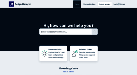 knowledge.designmanager.com