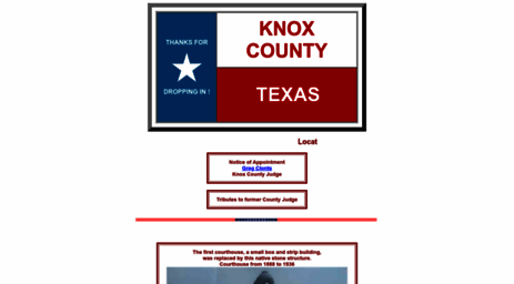knoxcountytexas.com