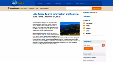 lake-tahoe.world-guides.com
