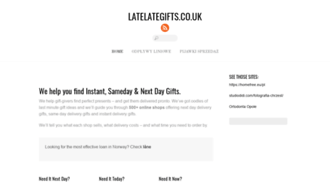 latelategifts.co.uk