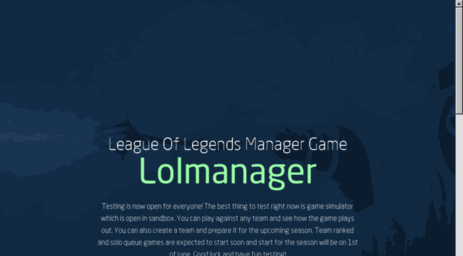 leagueoflegendsmanager.com