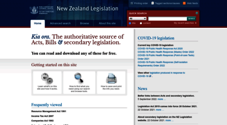 legislation.govt.nz