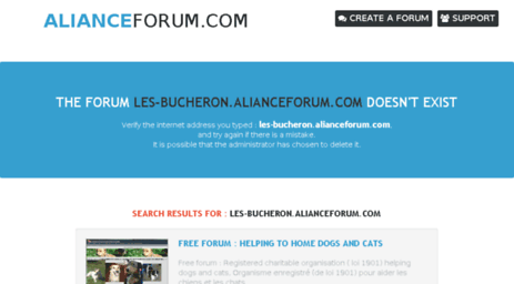 les-bucheron.alianceforum.com