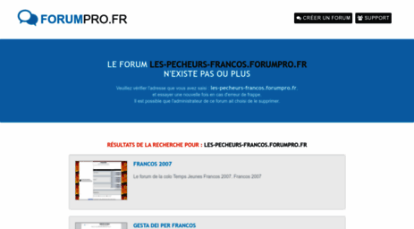 les-pecheurs-francos.forumpro.fr