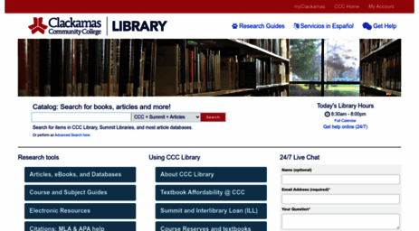 library.clackamas.edu