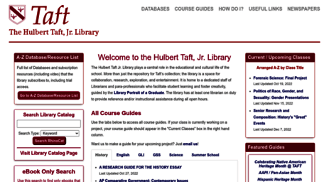library.taftschool.org