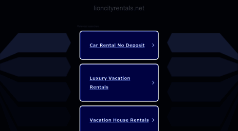 lioncityrentals.net