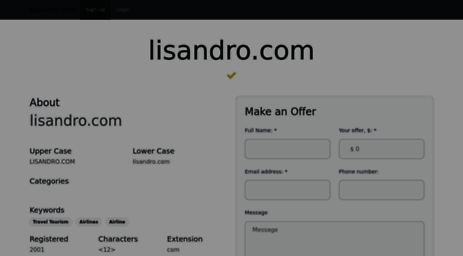 lisandro.com