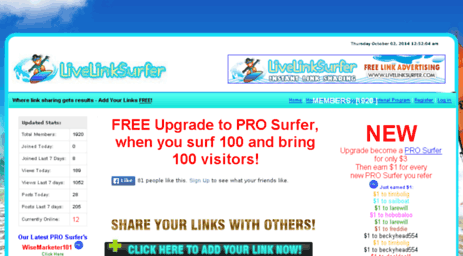 livelinksurfer.com