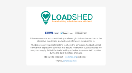 loadshedding.johanndutoit.net