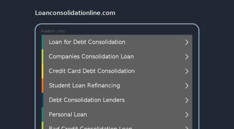 loanconsolidationline.com