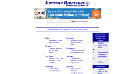 lotterydirectory.com