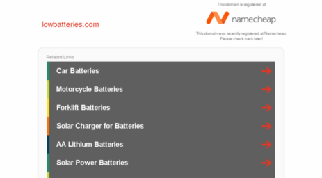 lowbatteries.com