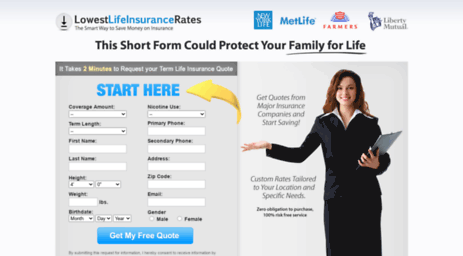lowestlife-insurancerates.com