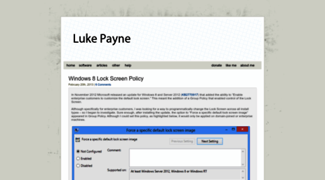 lukepaynesoftware.com