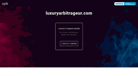 luxuryarbitrageur.com