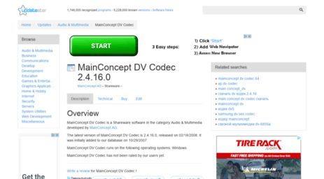mainconcept-dv-codec.updatestar.com