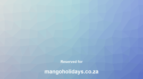 mangoholidays.co.za