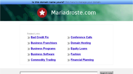 mariadroste.com