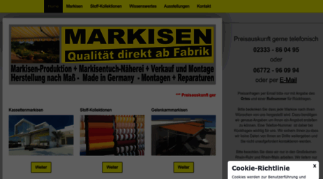 markisenfabrik.com