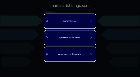 martialartslistings.com