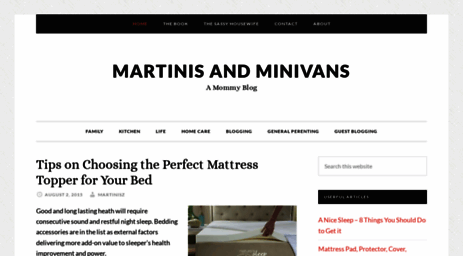 martinisandminivans.com