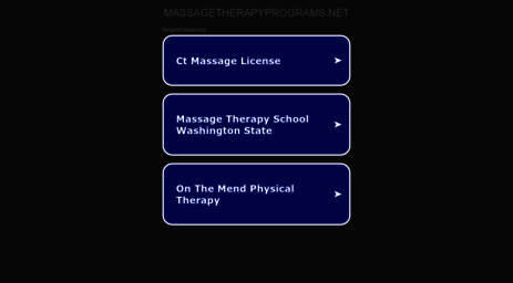 massagetherapyprograms.net