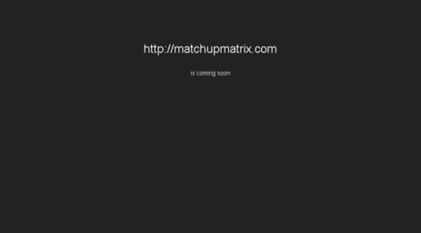 matchupmatrix.com