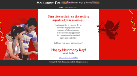 matrimonyday.org