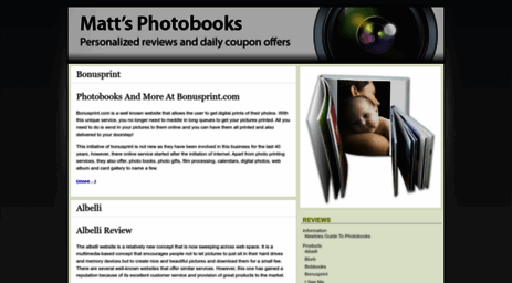 mattsphotobooks.com