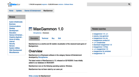 maxgammon.updatestar.com