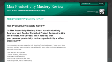 maxproductivitymasteryreview.com