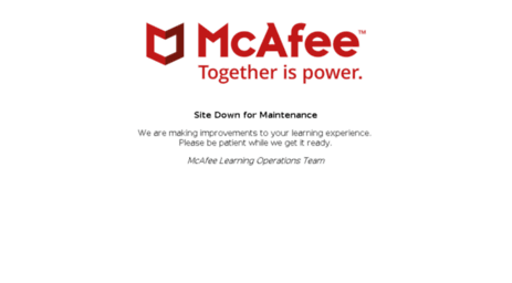 mcafee.sumtotalsystems.com