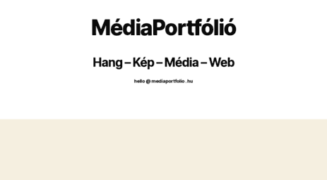 mediaportfolio.hu