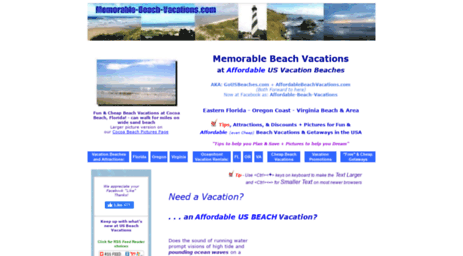 memorable-beach-vacations.com