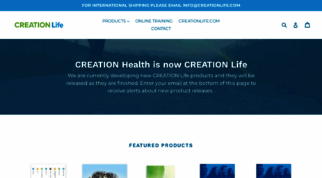 merchandise.creationhealth.com