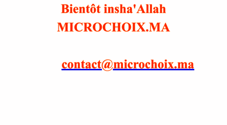 microchoix.ma