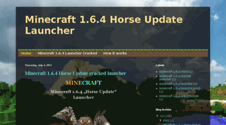 minecraft-horseupdate-launcher.blogspot.com