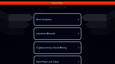 mineralnet.co.uk