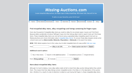 missing-auctions.com