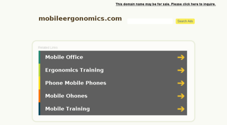 mobileergonomics.com